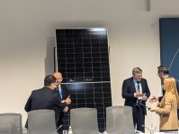 "Şəfəq" günəş elektrik stansiyasının təməlqoyma mərasimi keçirilib (FOTO)