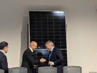 "Şəfəq" günəş elektrik stansiyasının təməlqoyma mərasimi keçirilib (FOTO)