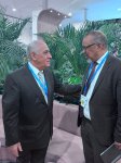 Əli Əsədov ÜST-nin Baş direktoru ilə iqlim dəyişikliklərinin insan sağlamlığına təsirini müzakirə edib (FOTO)