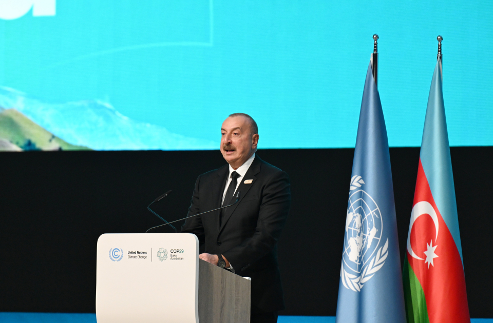 Prezidenti İlham Əliyev: BMT Təhlükəsizlik Şurasının otuz il kağız üzərində qalan qətnamələrinin tələblərini öz gücümüzlə icra etdik