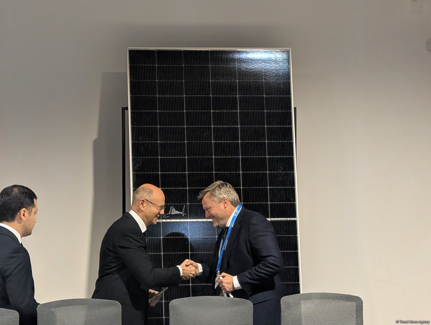 "Şəfəq" günəş elektrik stansiyasının təməlqoyma mərasimi keçirilib (FOTO)