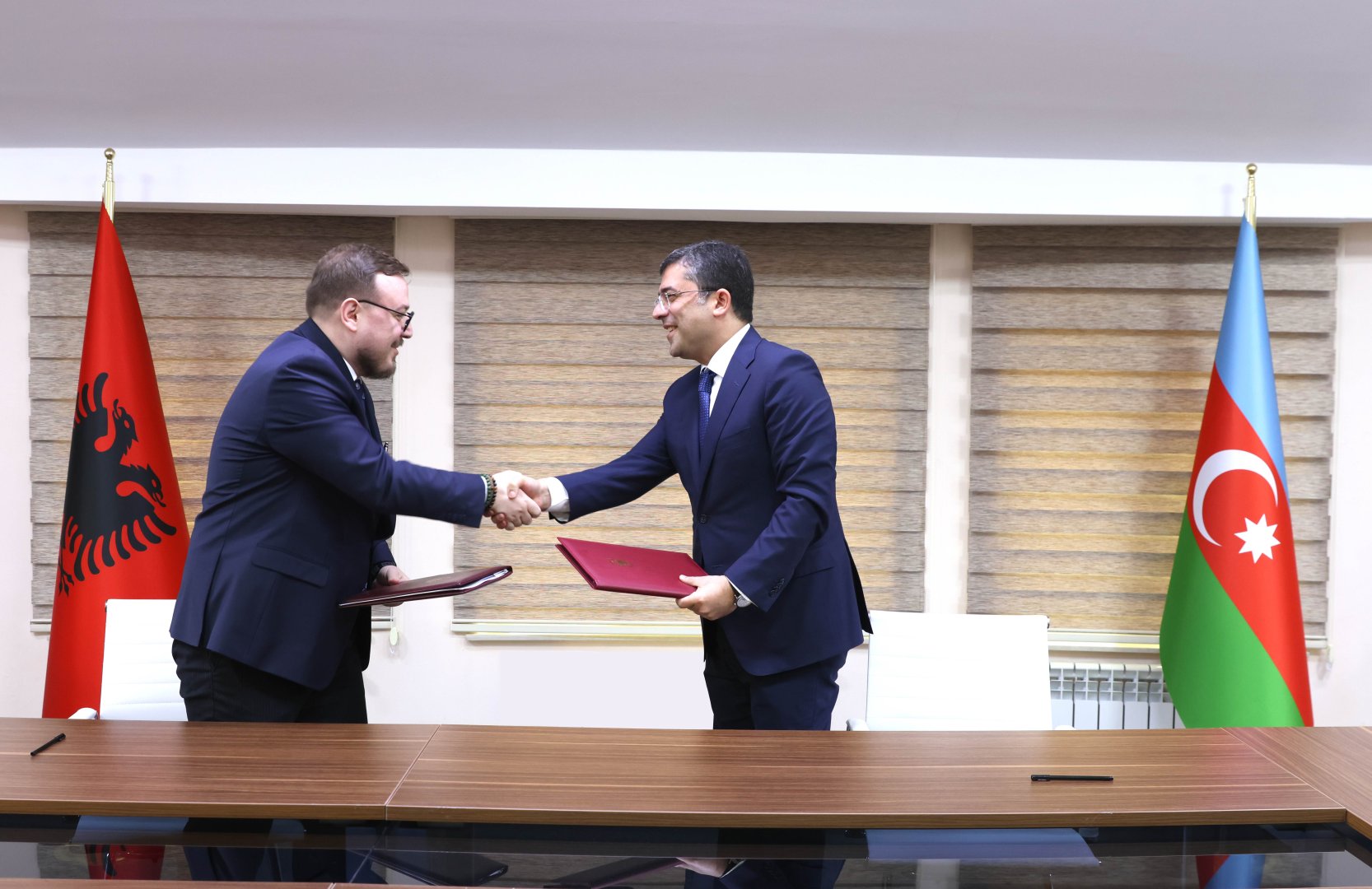 Azərbaycan və Albaniya arasında media sahəsində Anlaşma Memorandumu imzalanıb (FOTO)