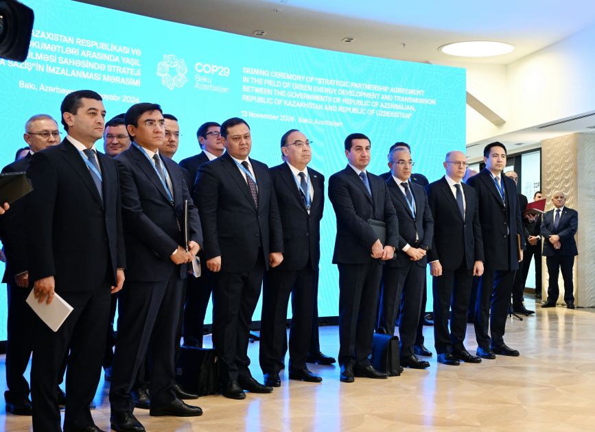 Bakıda Prezident İlham Əliyevin, Prezident Kasım-Jomart Tokayevin və Prezident Şavkat Mirziyoyevin üçtərəfli görüşü olub (FOTO/VİDEO) (YENİLƏNİB-2)