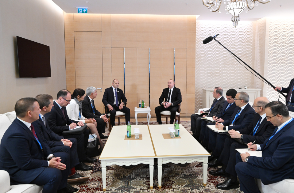 Prezident İlham Əliyev və Prezident Rumen Radevin iştirakı ilə “SOCAR və “Asarel Energy” arasında Birgə İnkişaf Sazişi” imzalanıb (FOTO/VİDEO) (YENİLƏNİB)