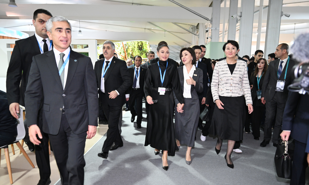 COP29-da Birinci xanımların iştirakı ilə “Gənclər iqlim fəaliyyətlərinin ön cəbhəsində” mövzusunda konfrans keçirilib (FOTO)