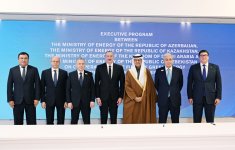 Bakıda Prezident İlham Əliyevin, Prezident Kasım-Jomart Tokayevin və Prezident Şavkat Mirziyoyevin üçtərəfli görüşü olub (FOTO/VİDEO) (YENİLƏNİB-2)