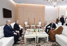 Bakıda Prezident İlham Əliyevin, Prezident Kasım-Jomart Tokayevin və Prezident Şavkat Mirziyoyevin üçtərəfli görüşü olub (FOTO/VİDEO) (YENİLƏNİB-2)