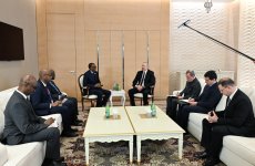 Prezident İlham Əliyev Ruanda Prezidenti ilə görüşüb (FOTO/VİDEO) (YENİLƏNİB)