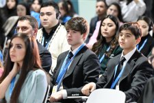 COP29-da Birinci xanımların iştirakı ilə “Gənclər iqlim fəaliyyətlərinin ön cəbhəsində” mövzusunda konfrans keçirilib (FOTO)