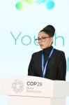 COP29-da Birinci xanımların iştirakı ilə “Gənclər iqlim fəaliyyətlərinin ön cəbhəsində” mövzusunda konfrans keçirilib (FOTO)