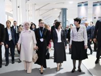 COP29-da Birinci xanımların iştirakı ilə “Gənclər iqlim fəaliyyətlərinin ön cəbhəsində” mövzusunda konfrans keçirilib (FOTO)