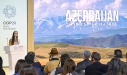 COP29 çərçivəsində Heydər Əliyev Fondunun “Azərbaycan. Təbiətin sehrində” nəşri təqdim edilib (FOTO/VİDEO)
