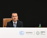 Dünya İqtisadi Forumunun iştirakı ilə COP29 çərçivəsində yüksək səviyyəli sessiya baş tutub (FOTO)