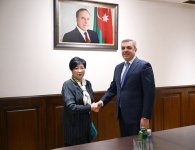 Prezident Administrasiyasının rəhbəri Samir Nuriyev Tokionun qubernatorunun başçılıq etdiyi nümayəndə heyəti ilə görüşüb (FOTO)