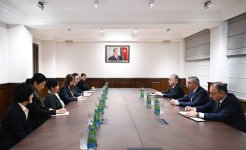 Prezident Administrasiyasının rəhbəri Samir Nuriyev Tokionun qubernatorunun başçılıq etdiyi nümayəndə heyəti ilə görüşüb (FOTO)