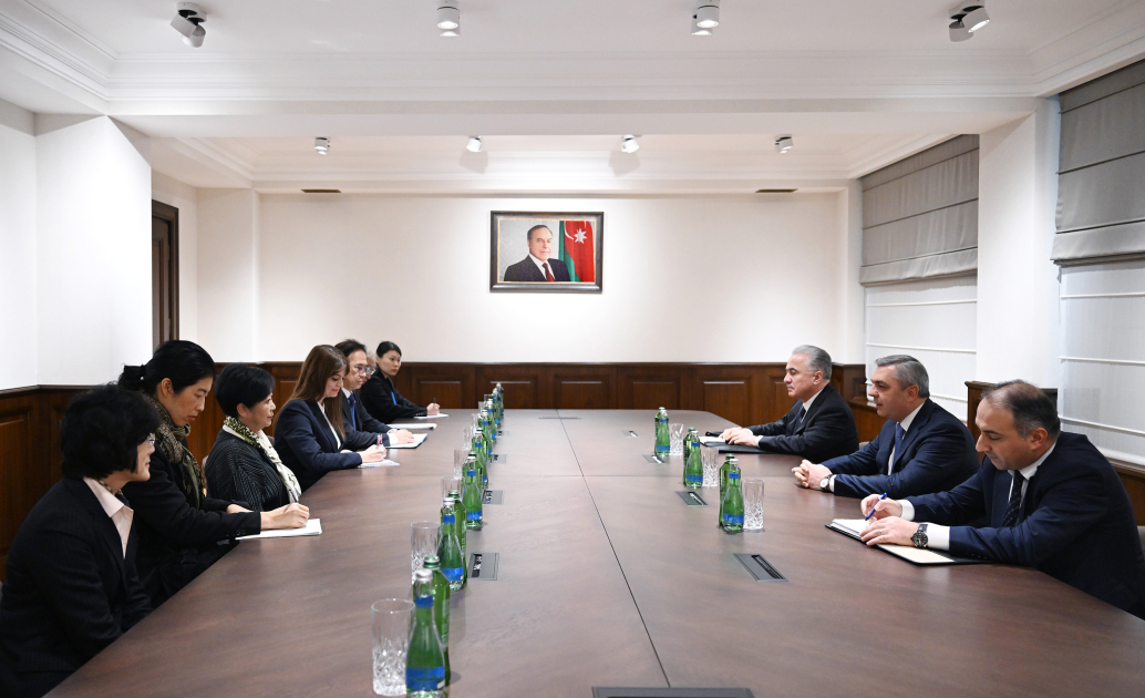 Prezident Administrasiyasının rəhbəri Samir Nuriyev Tokionun qubernatorunun başçılıq etdiyi nümayəndə heyəti ilə görüşüb (FOTO)