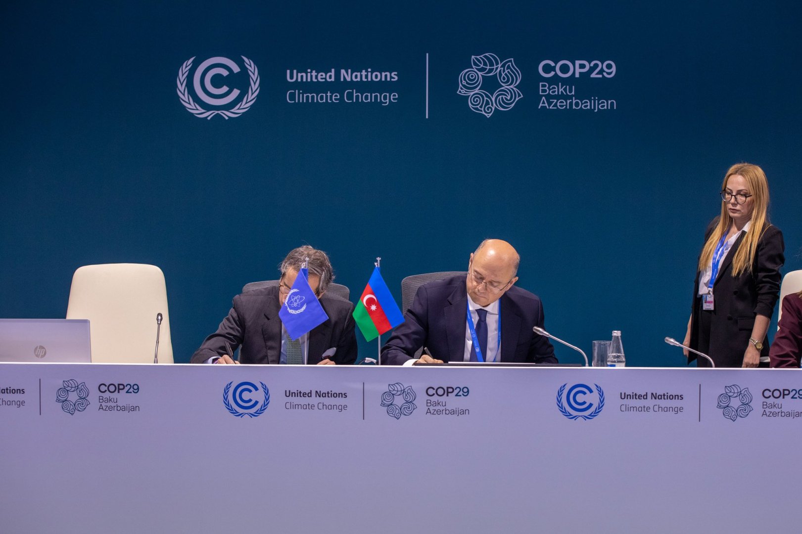 Azərbaycan IAEA ilə enerji planlaşdırılmasına dair Anlaşma Memorandumu imzaladı (FOTO)
