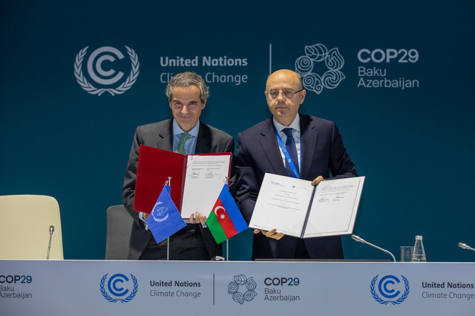 Azərbaycan IAEA ilə enerji planlaşdırılmasına dair Anlaşma Memorandumu imzaladı (FOTO)
