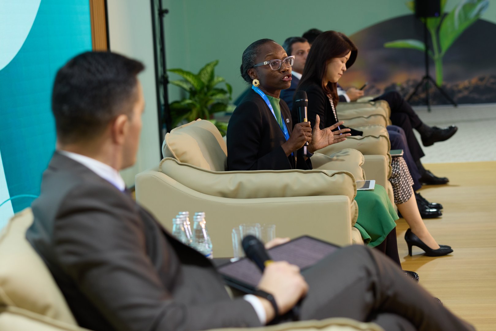 COP29-un Yaşıl Zonasında “Cənubi Qafqaz və Mərkəzi Asiyada iqlim maliyyəsinin mənzərəsi” mövzusunda panel sessiyası keçirilib (FOTO)