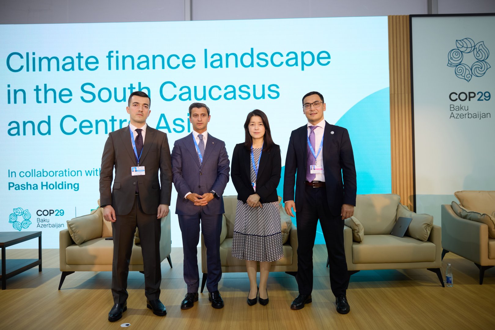 COP29-un Yaşıl Zonasında “Cənubi Qafqaz və Mərkəzi Asiyada iqlim maliyyəsinin mənzərəsi” mövzusunda panel sessiyası keçirilib (FOTO)