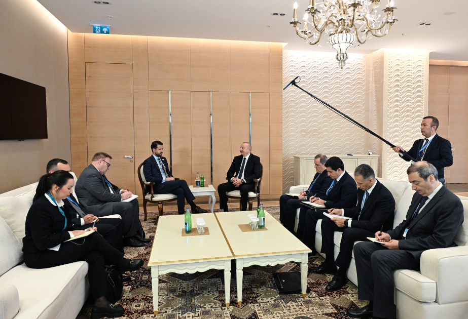 Prezident İlham Əliyev Monteneqronun Prezidenti ilə görüşüb (FOTO/VİDEO) (YENİLƏNİB)