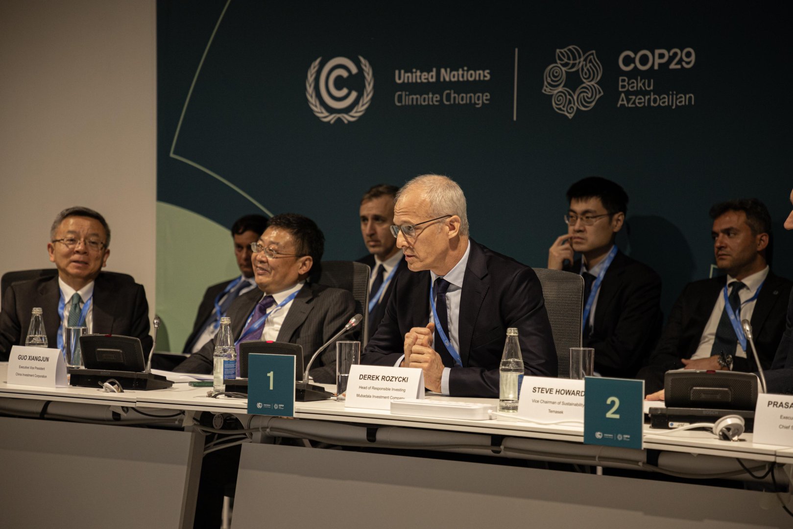 ARDNF və SFBF COP29 çərçivəsində “Enerji keçidinin maliyyələşdirilməsində suveren sərvət fondlarının rolu” mövzusunda yüksək səviyyəli panel keçirib (FOTO)
