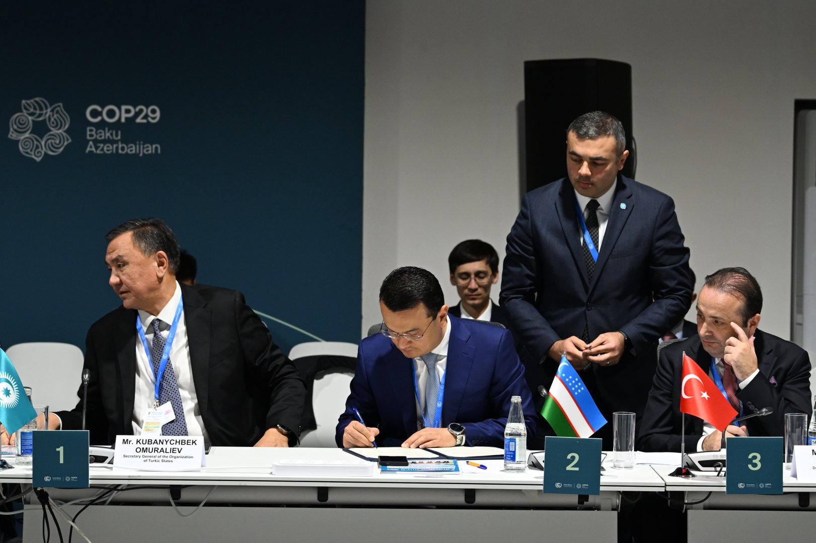 COP29 çərçivəsində iqlim, innovasiya, yaşıl iqtisadiyyat və ticarət üçün TDT Tərəfdaşlığına dair bəyanat imzalanıb (FOTO)