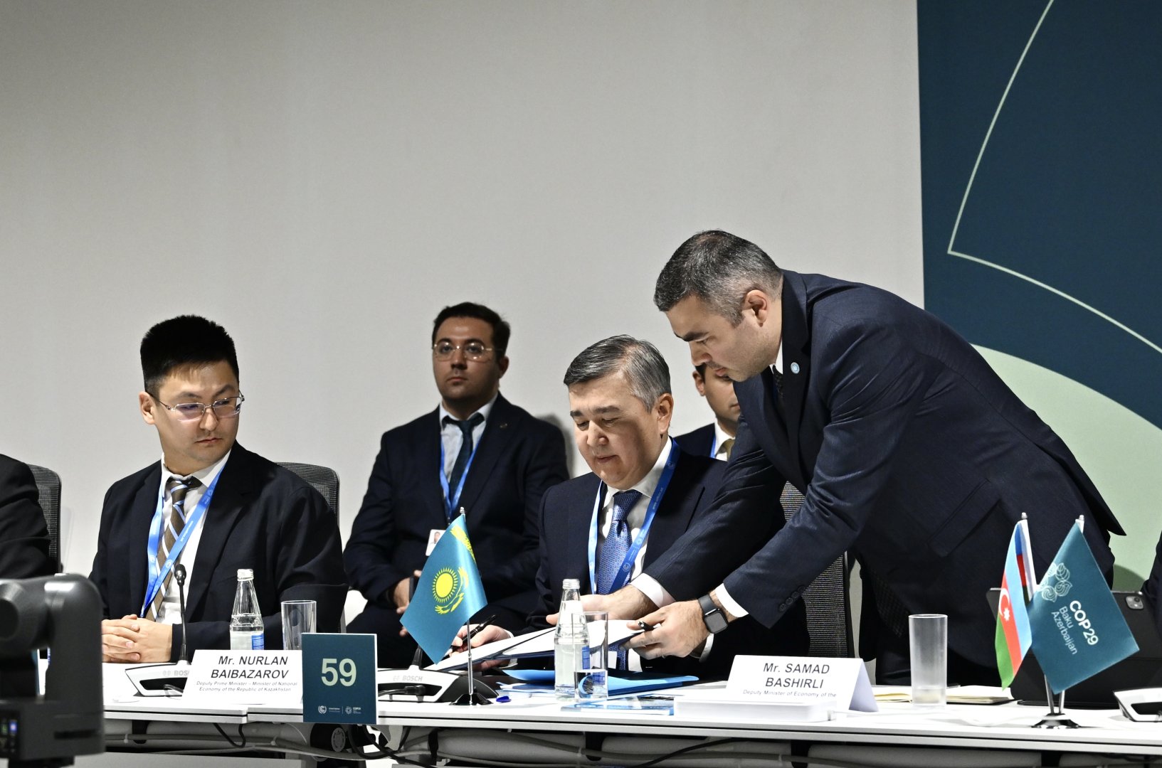 COP29 çərçivəsində iqlim, innovasiya, yaşıl iqtisadiyyat və ticarət üçün TDT Tərəfdaşlığına dair bəyanat imzalanıb (FOTO)