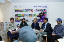 COP29-un Yaşıl Zonasında “Cənubi Qafqaz və Mərkəzi Asiyada iqlim maliyyəsinin mənzərəsi” mövzusunda panel sessiyası keçirilib (FOTO)