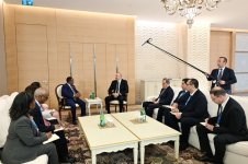 Prezident İlham Əliyev Efiopiya Prezidenti ilə görüşüb (FOTO/VİDEO) (YENİLƏNİB)