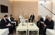 Prezident İlham Əliyev İslam İnkişaf Bankının prezidenti ilə görüşüb (FOTO/VİDEO) (YENİLƏNİB)