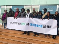 COP29-da Niderland və Fransanın müstəmləkəçilik siyasətinə qarşı aksiya keçirilib (FOTO/VİDEO)