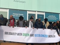 COP29-da Niderland və Fransanın müstəmləkəçilik siyasətinə qarşı aksiya keçirilib (FOTO/VİDEO)