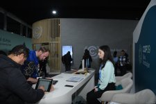 COP29 məkanında pavilyonlardan FOTOREPORTAJ