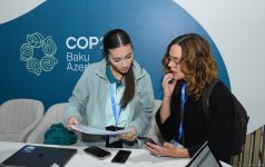 COP29 məkanında pavilyonlardan FOTOREPORTAJ