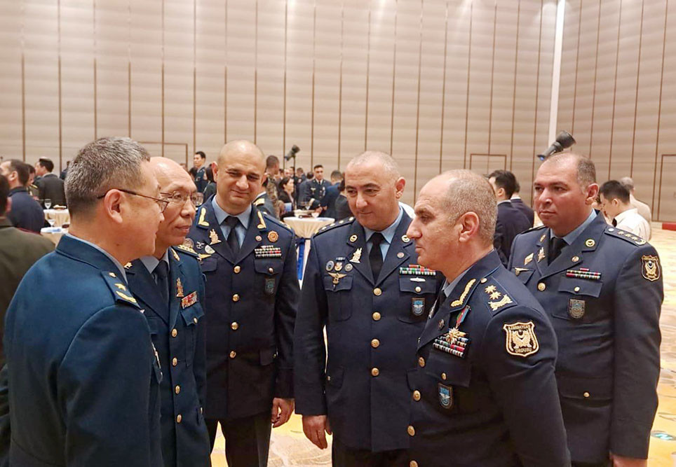 Azərbaycan HHQ komandanı Çində keçirilən beynəlxalq sərgidə iştirak edib