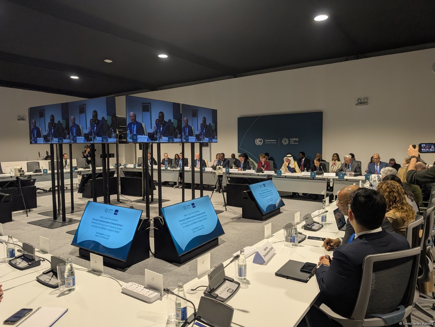 COP29 çərçivəsində Çoxtərəfli İnkişaf Bankları müzakirə olunub
