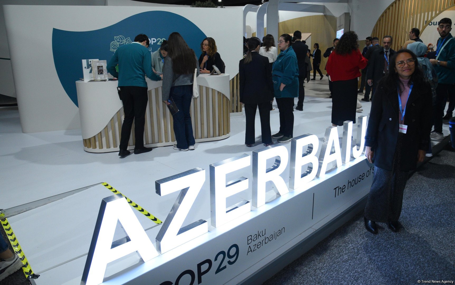 COP29 məkanında pavilyonlardan FOTOREPORTAJ