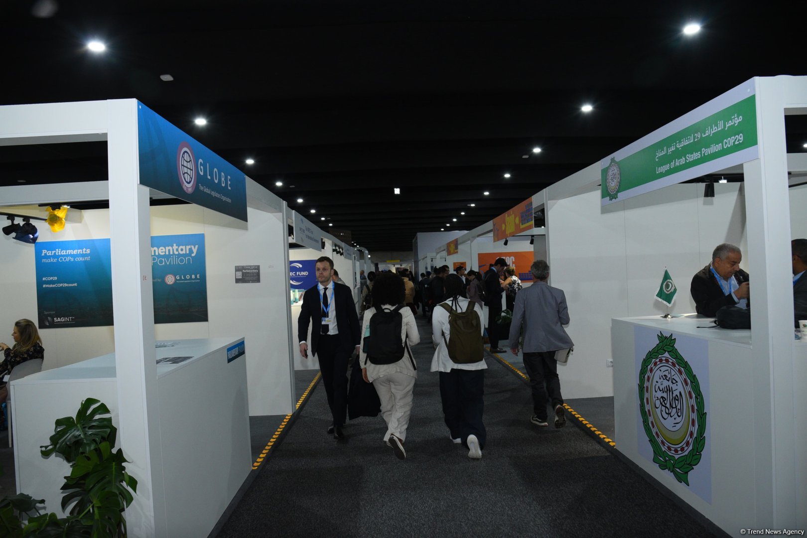 COP29 məkanında pavilyonlardan FOTOREPORTAJ