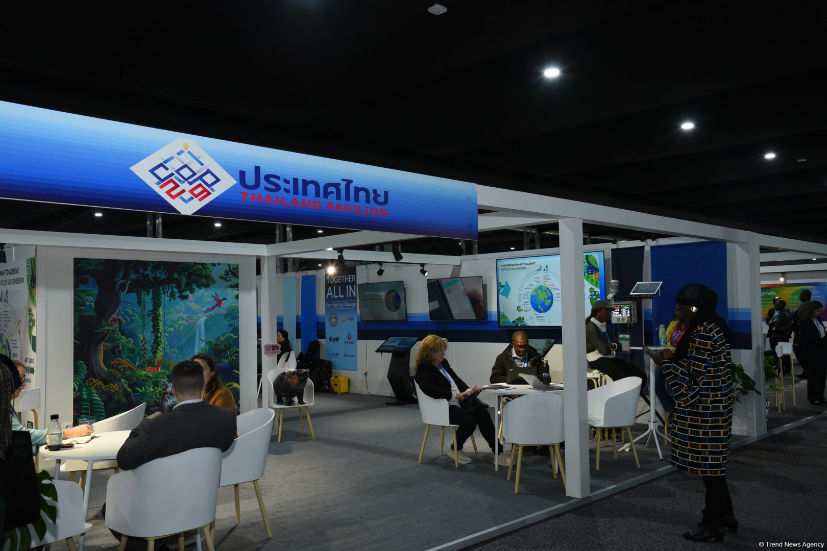 COP29 məkanında pavilyonlardan FOTOREPORTAJ