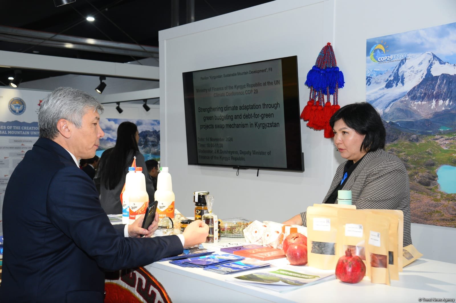 COP29 məkanında pavilyonlardan FOTOREPORTAJ