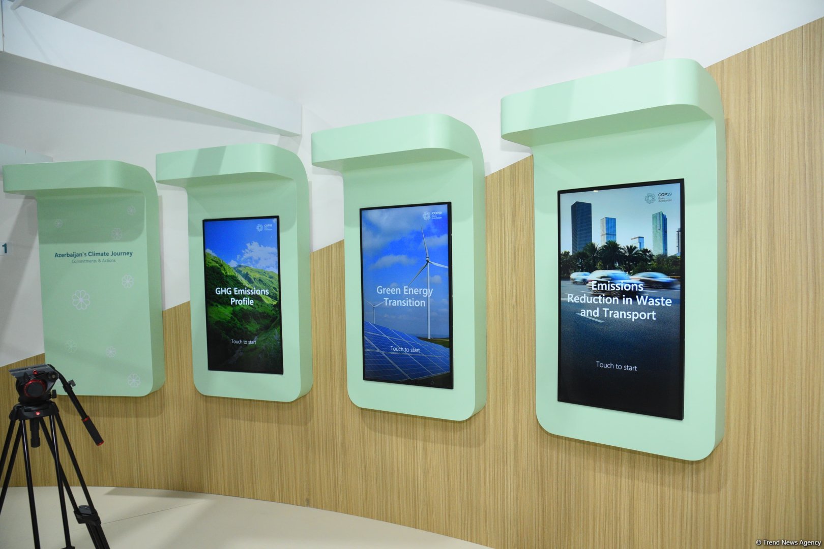 COP29 məkanında pavilyonlardan FOTOREPORTAJ
