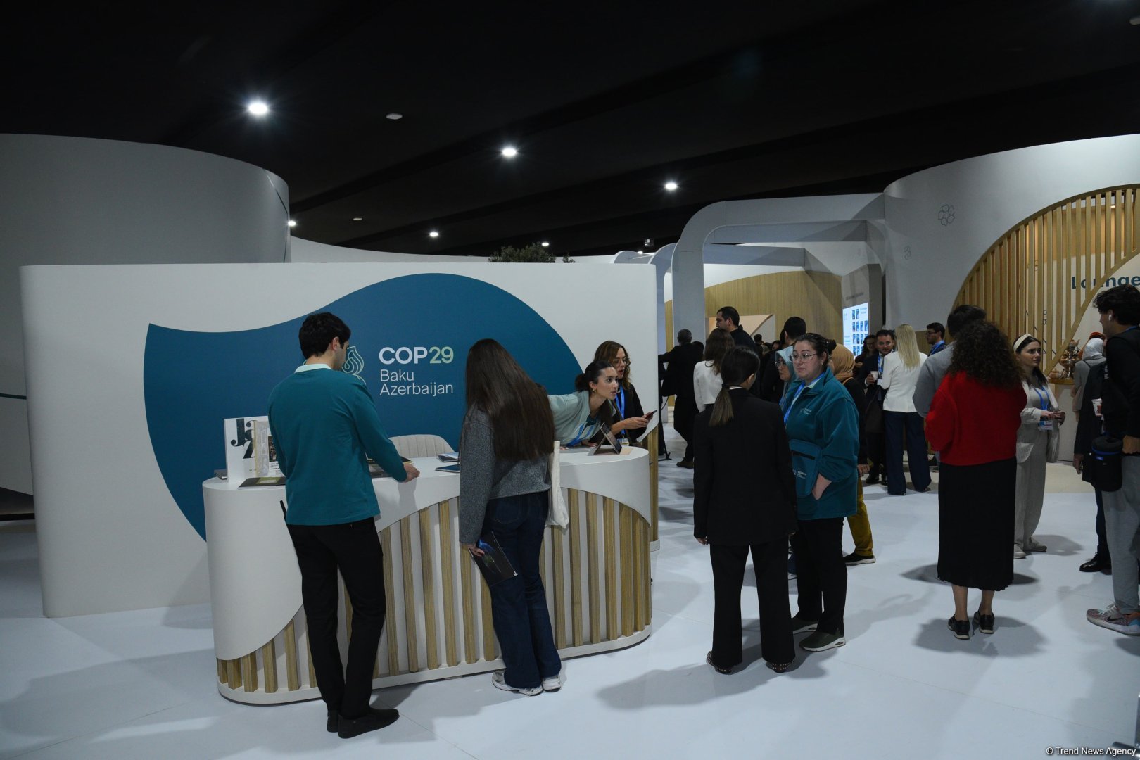 COP29 məkanında pavilyonlardan FOTOREPORTAJ