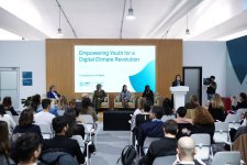 COP29-un Yaşıl Zonasında “Rəqəmsal iqlim inqilabı üçün gənclərin səlahiyyətləndirilməsi” mövzusunda panel sessiyası keçirilib (FOTO)