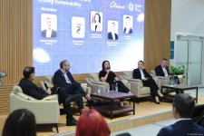 COP29-un Yaşıl Zonasında “Rəqəmsal iqlim inqilabı üçün gənclərin səlahiyyətləndirilməsi” mövzusunda panel sessiyası keçirilib (FOTO)