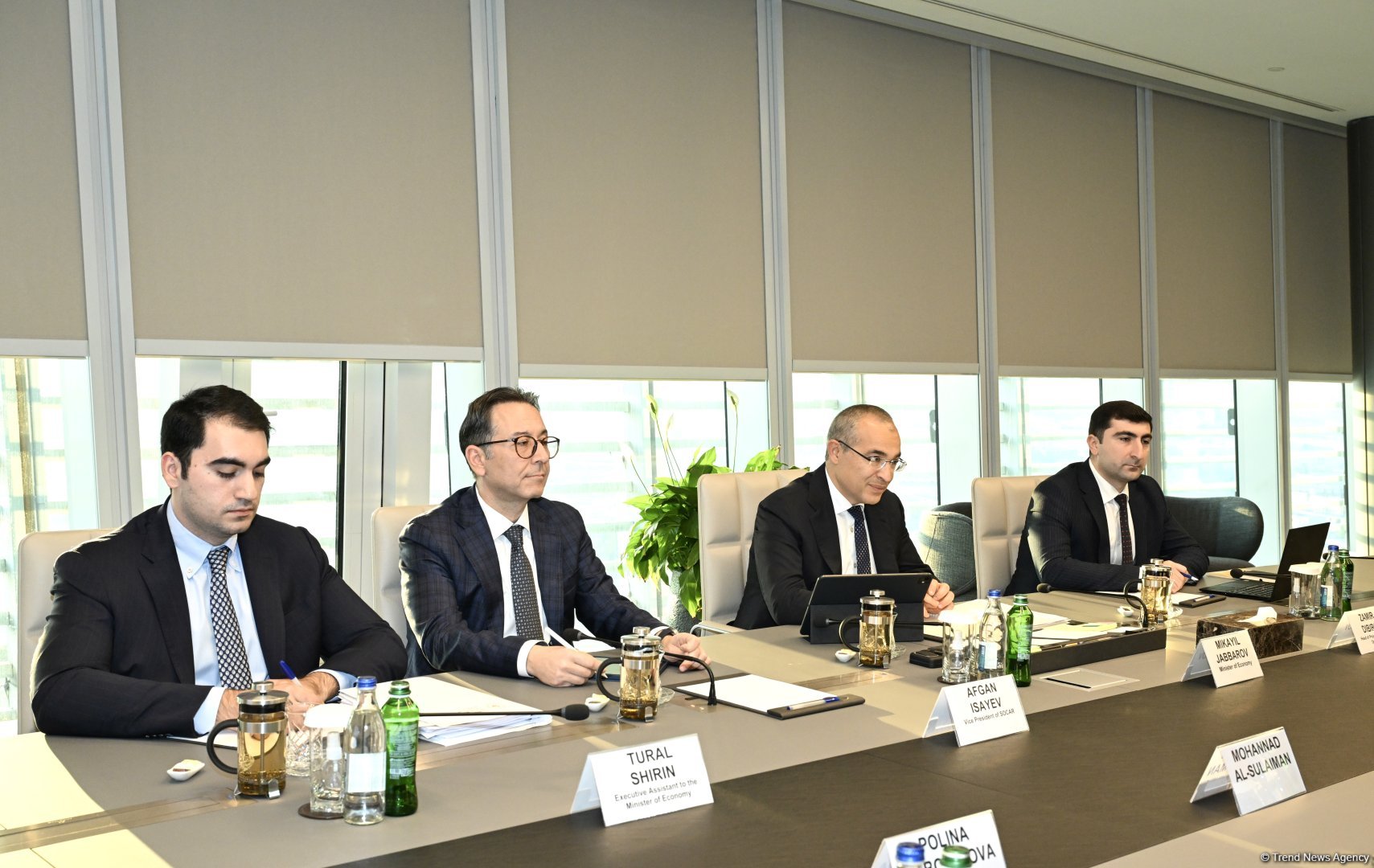 “ACWA Power” şirkəti ilə əməkdaşlıq məsələləri müzakirə olunub (FOTO)