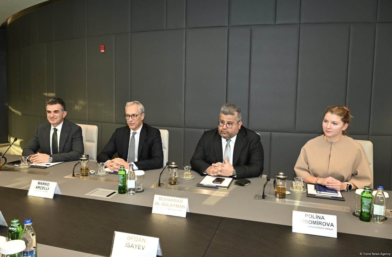 “ACWA Power” şirkəti ilə əməkdaşlıq məsələləri müzakirə olunub (FOTO)