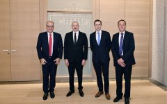 Prezident İlham Əliyev Beynəlxalq Kanoe, Avarçəkmə və Draqon Qayıqları federasiyalarının prezidentləri ilə görüşüb (FOTO/VİDEO) (YENİLƏNİB)