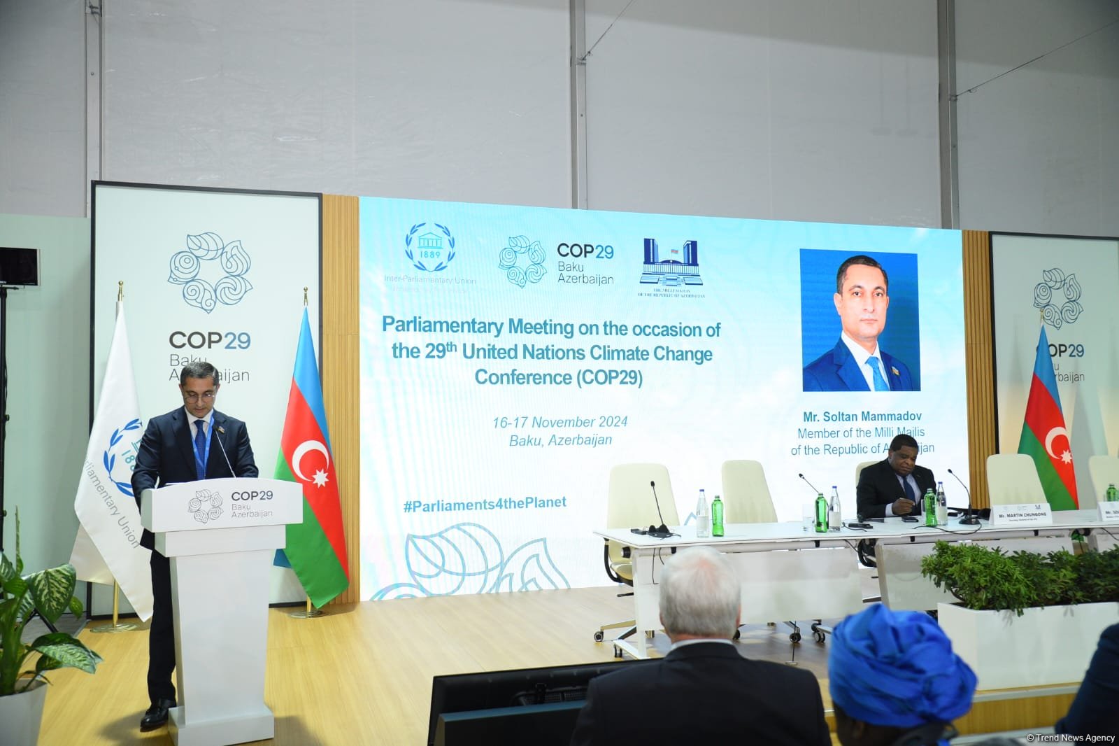 COP29 çərçivəsində Parlament Görüşünün iştirakçıları yekun sənəd qəbul ediblər (FOTO)