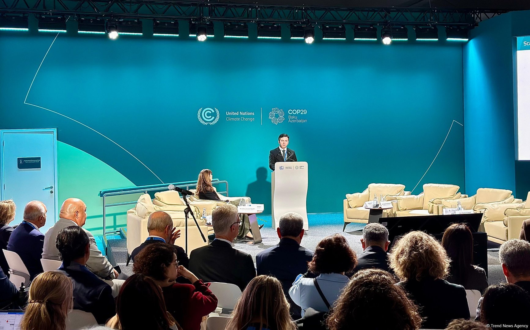 COP29 çərçivəsində İqlimə davamlı gələcək üçün insan inkişafına sərmayə qoyuluşu üzrə Yüksək Səviyyəli Görüş keçirilib (FOTO)